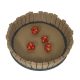 Wooden Fence Dice Tray